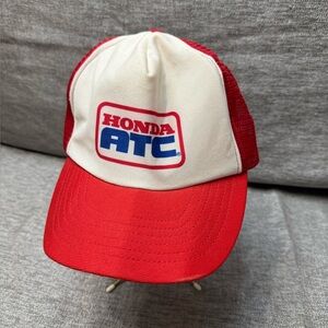 Vintage Honda ATC Snapback Mesh Small Medium Hat Adjustable